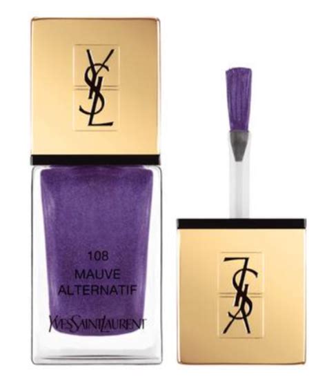 ysl 108 mauve alternatif nailpolish|YSL beauty nail varnish.